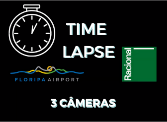 TIME LAPSE Floripa Airport 3 câmeras